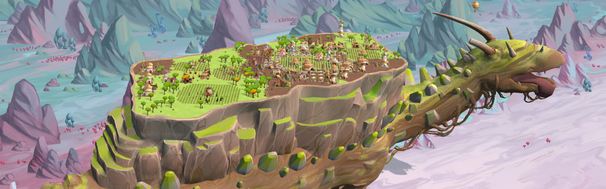 В ранний доступ вышел градостроительный симулятор на спине гигантского существа The Wandering Village