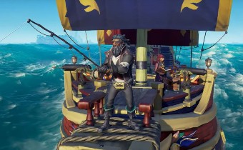 Новый трейлер «Sea of Thieves» показывает рыбалку и дрифтинг с гарпунами