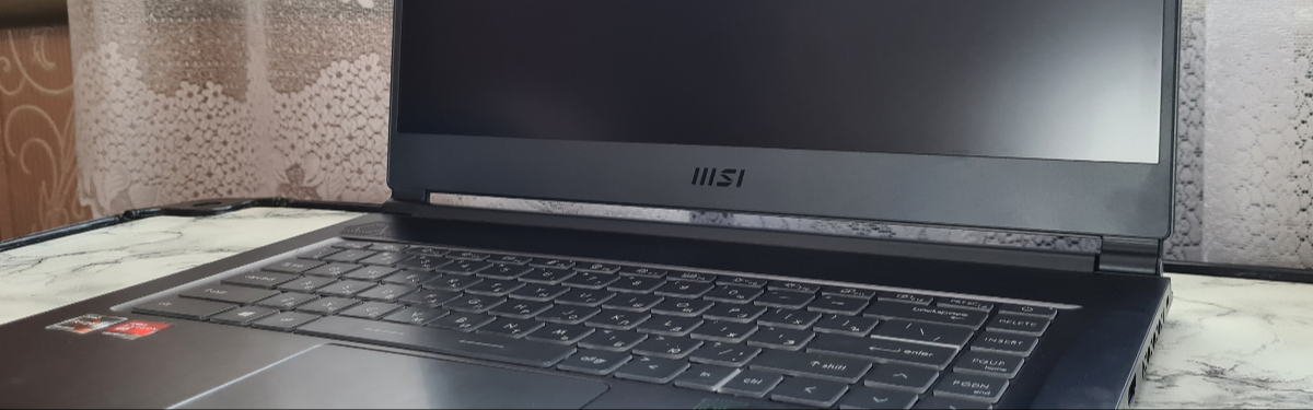 Обзор ноутбука MSI Delta 15 AMD Advantage Edition