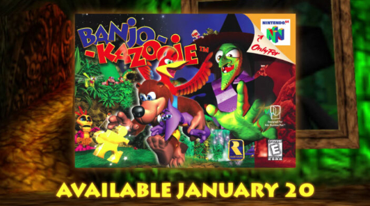 Banjo-Kazooie перебирается на Nintendo Switch Online 