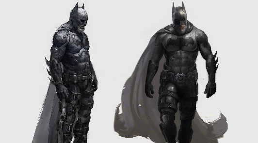 В сети появились концепт-арты отмененной игры про Бэтмена