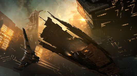 В EVE Online уничтожили большое сооружение, которое принадлежало китайским игрокам