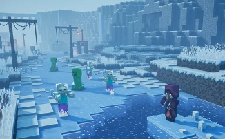 [gamescom 2020] Minecraft Dungeons - Геймплейная демонстрация “ледяного” дополнения
