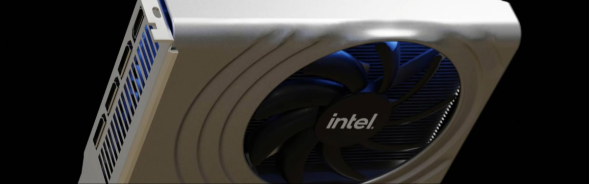 Младшая видеокарта Intel ARC Alchemist равна по производительности NVIDIA GTX 1650 Super