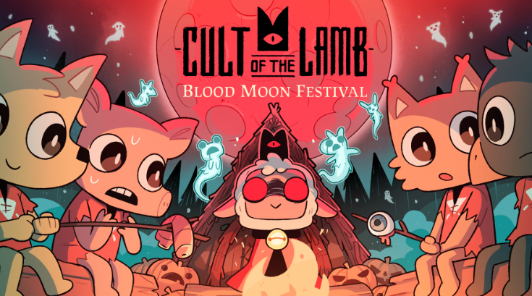 В экшен-рогалике Cult of the Lamb стартовал хэллоуинский ивент Blood Moon Festival