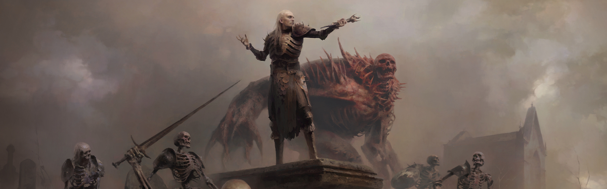 Игровой процесс за некроманта из Diablo IV