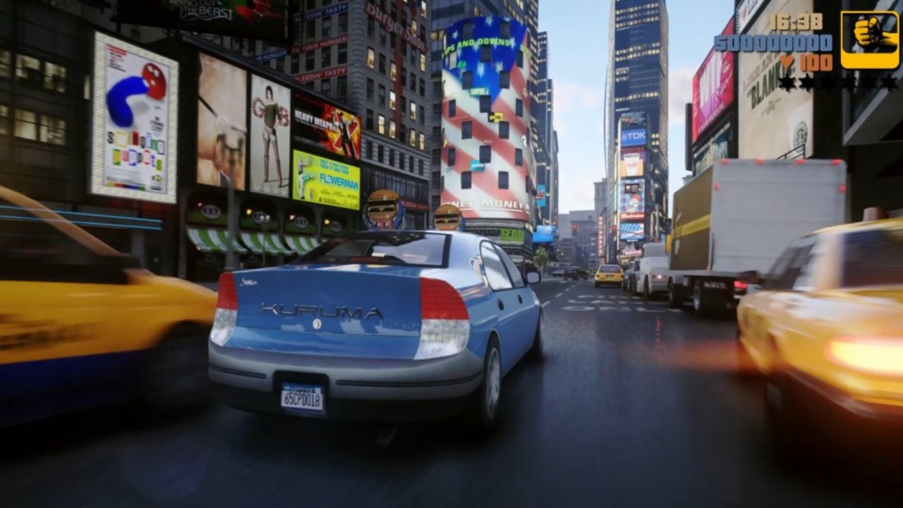Grand Theft Auto 3 на UE5 могла бы выглядеть крайне впечатляюще