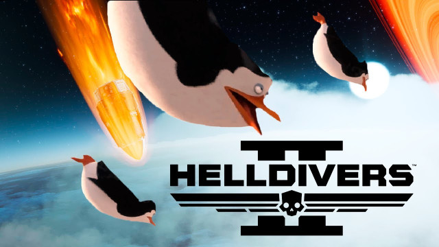 Пингвины отправились нести демократию в Helldivers 2