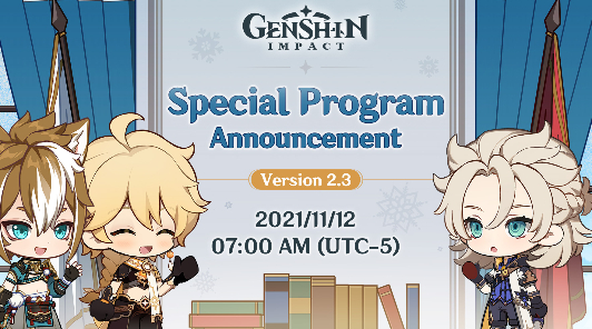Все подробности обновления 2.3 по Genshin Impact расскажут в эту пятницу
