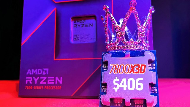 AMD Ryzen 7 7800X3D подешевели до $406 в США