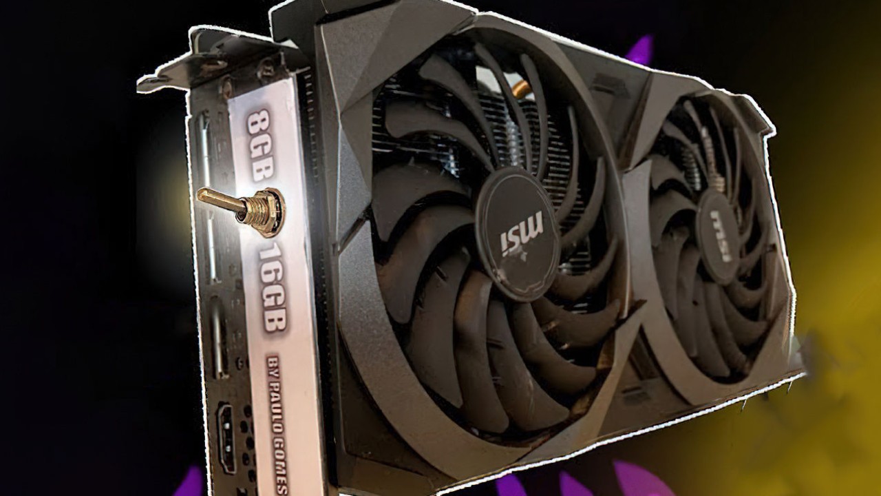 А это RTX 3070 с физическим переключателем между 8 и 16 Гб видеопамяти А это RTX 3070 с физическим переключателем между 8 и 16 Гб видеопамяти