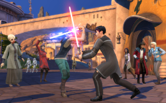 The Sims 4 - Геймплейный трейлер дополнения “Star Wars: Путешествие на Батуу”
