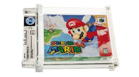 Картридж с Super Mario 64 продали за $1,5 миллиона. Таких дорогих игр мир еще не видывал