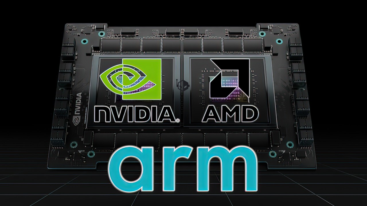 NVIDIA и AMD готовят Arm-процессоры для ПК к 2025 году