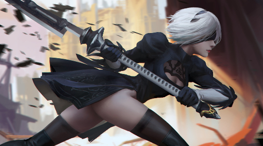 Красивые и недорогие фигурки 2B и A2 из NieR: Automata