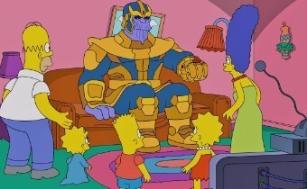 Танос добрался до «Симпсонов»