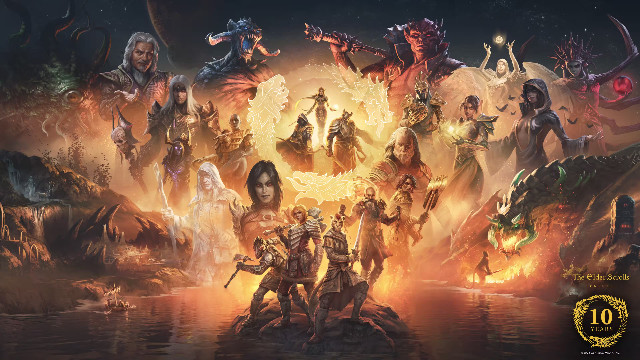 MMORPG Elder Scrolls Online празднует свое 10-летие в игре и в реальном мире