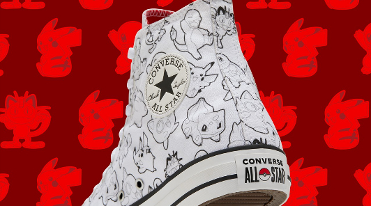 В честь 25-летия Pokémon была создана новая тематическая коллекция Converse