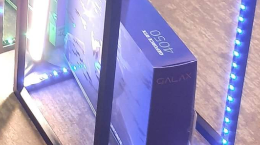 GALAX показала коробку NVIDIA RTX 4050