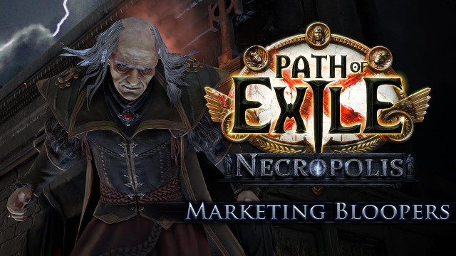 Разработчики Path of Exile показали ляпы при съемке рекламного материала лиги "Некрополь"