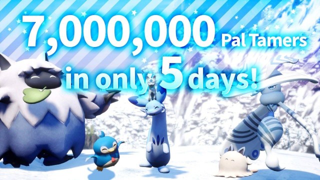 Palworld не остановить, 7 миллионов продаж за 5 дней