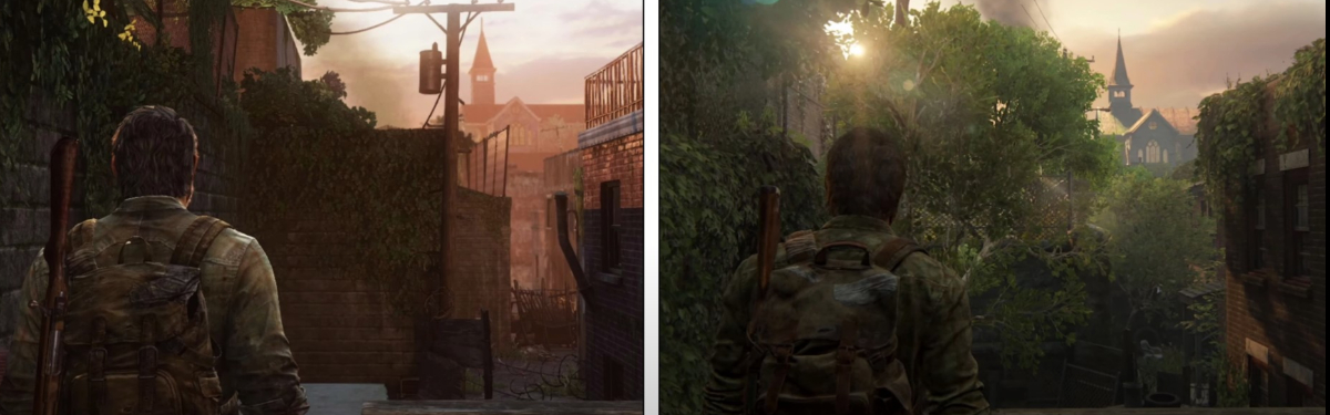 Сравнение графики ремейка The Last of Us и ремастера игры 2014 года